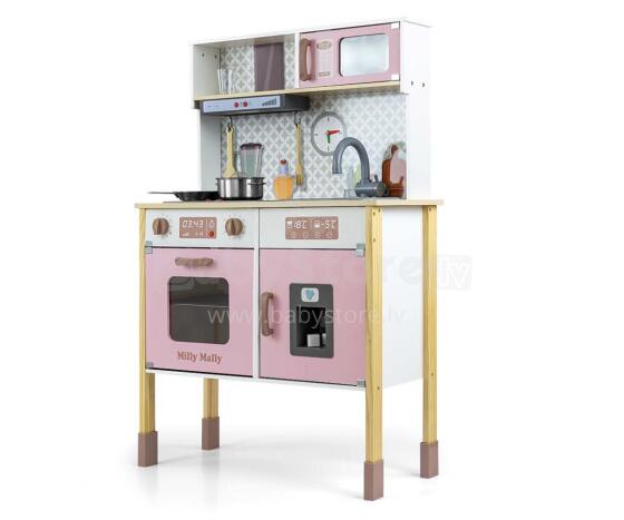 MILLY MALLY Wooden kitchen Bjorn - Pink