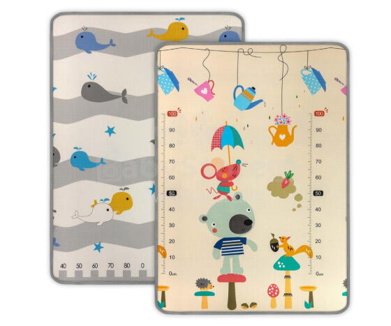 MILLY MALLY Foam Roll Mat Kinder Bear un vaļi