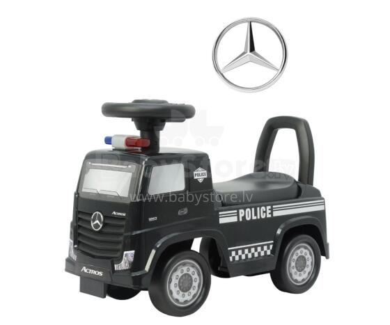 MILLY MALLY Mercedes-Benz Actros policijas melns transportlīdzeklis
