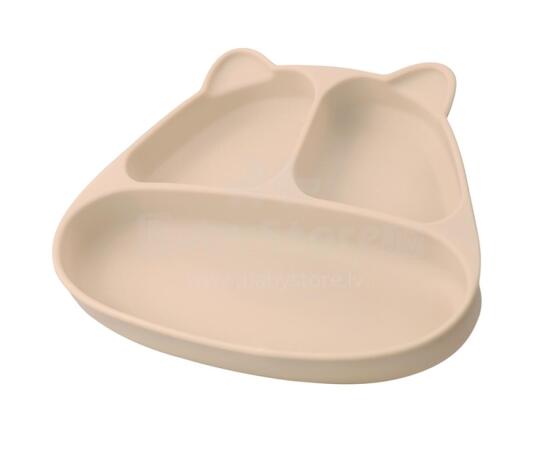 Mombella 01513 Panda gaiši brūna piesūcekņa plate