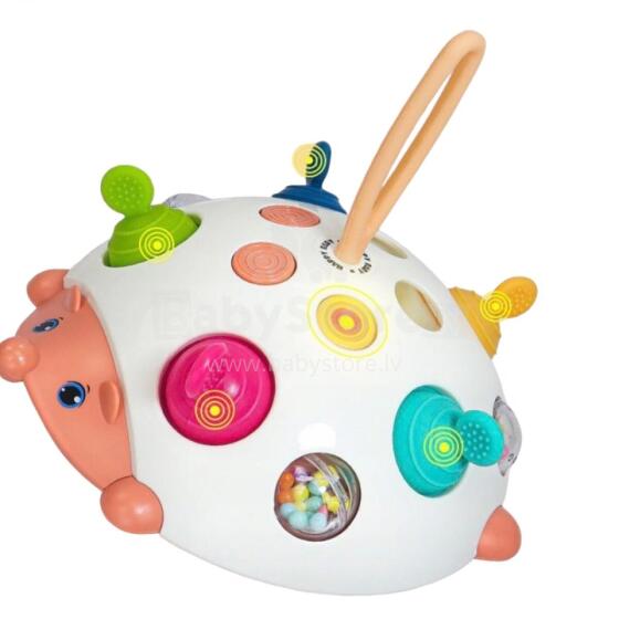 WOOPIE 52395 Игрушка-ежик Pop-it 4in1 с сенсорным эффектом