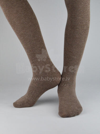 NOVITI RB004-G-02 Super soft tights brown melange 128/134