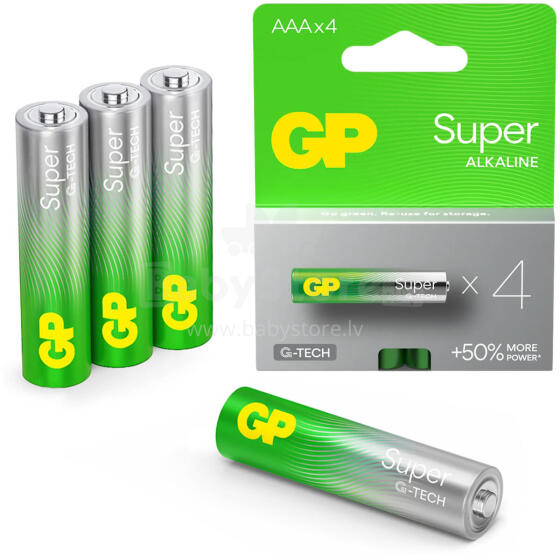 BATERIA ALKALICZNA GP LR03/AAA 4 SZTUKI