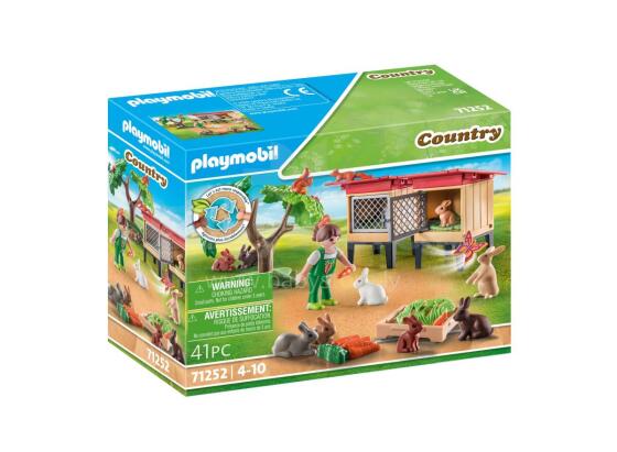 PLAYMOBIL Zaķu būda 71252