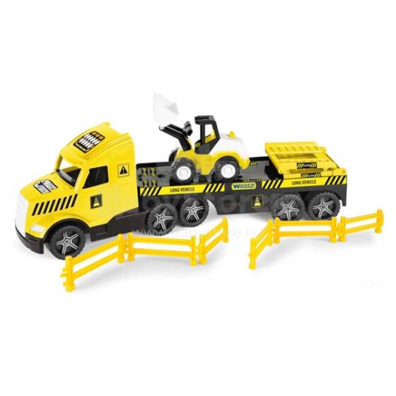 WADER 36431 Magic Truck Technic evakuators ar buldozeru