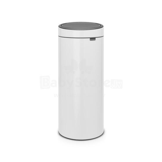 BRABANTIA atkritumu tvertne, 30 l, White