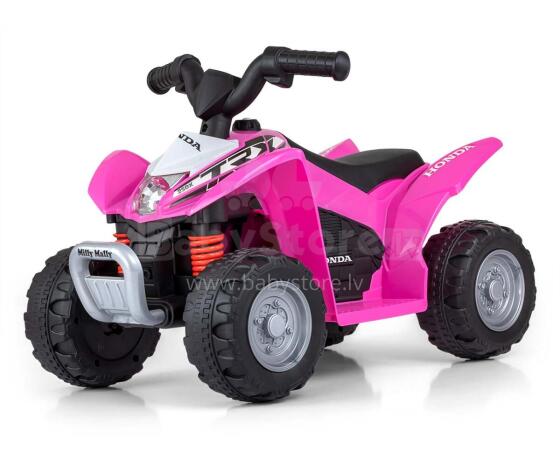 MILLY MALLY 4479 Battery-powered Quad HONDA ATV Pink