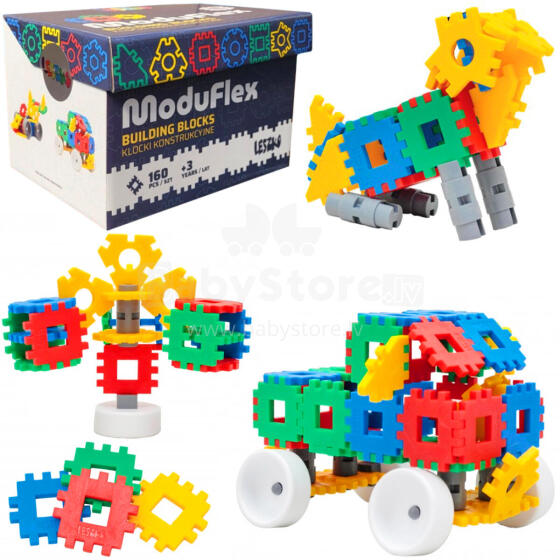 KLOCKI KONSTRUKCYJNE MODUFLEX 160 ELEM.