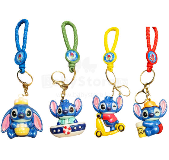 BRELOK STITCH METALIZOWANY MIX WZORÓW