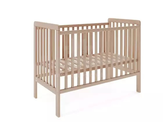 YappyKids Uno Beech Wood Art.236814 Natural Bērnu koka gultiņa