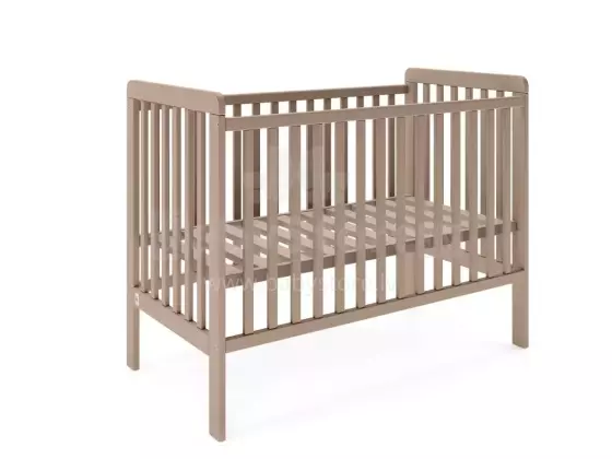 YappyKids Uno Beech Wood Art.236834 Moka Bērnu koka gultiņa