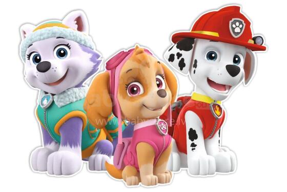 MARKO SRPP-012 Large wall decoration Paw Patrol 3 Characters no.1