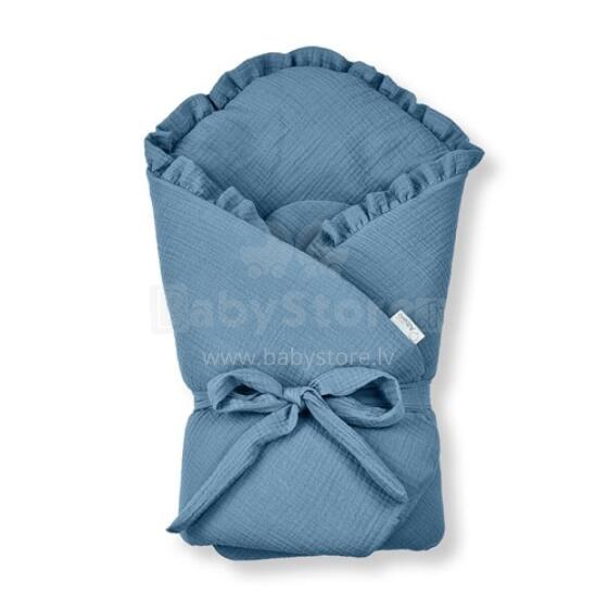 ALBERO MIO Baby wrap Cotton color CC7 blue