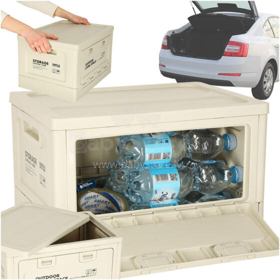 Ikonka Art.KX3281 Kempings kastes organizators bagāžniekam