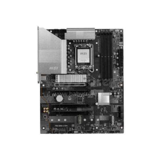 MSI PRO Z890-S WIFI | Семейство процессоров Intel | Разъем процессора LGA1851 | DDR5 UDIMM | Поддерживаемые интерфейсы жестких дисков SATA, M.2 | Количество разъемов SATA 4