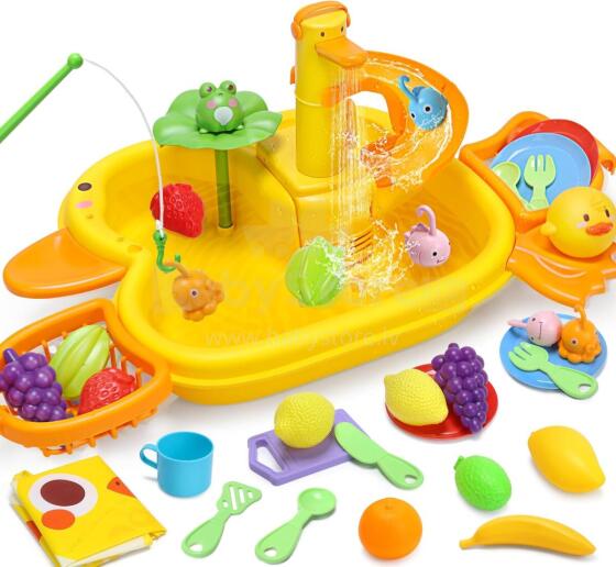 Cute Stone  Kitchen Set Art.237546  Кухонная раковина с аксессуарами