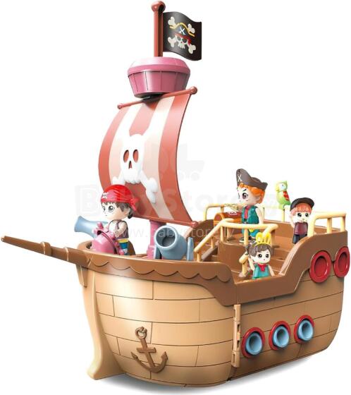 Toys Pirate Ship Art.237559 Bērnu rotalieta Pirātu kuģis