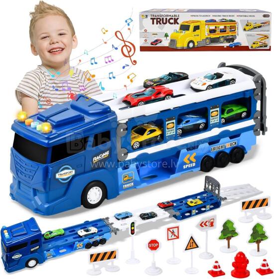 Focenat Car Transporter Toy  Art.237649   Трейлер с машинками