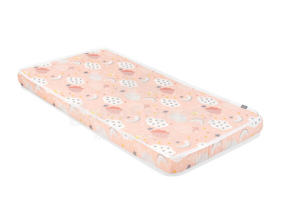 Mattress Fantasia 60x120x9cm Clouds Peach