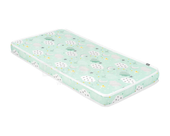 Mattress Fantasia 60x120x9cm Clouds Mint