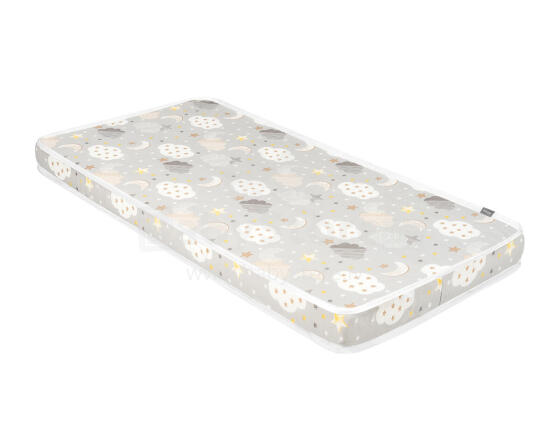Mattress Fantasia 60x120x9cm Clouds Grey