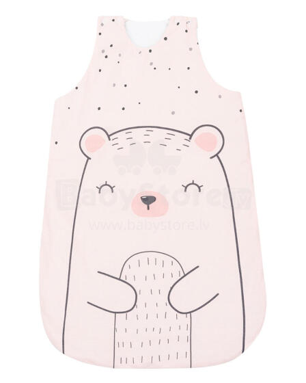 Winter sleeping bag 0-6m Bear with me Pink