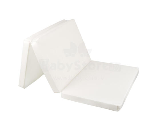 Foldable mattress 59/118/5 cm polyester Light Grey