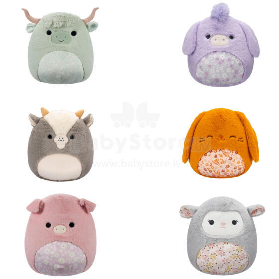 SQUISHMALLOWS Fuzz-A-Mallows Plush toy Easter edition, 30 cm