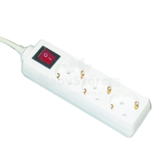 Удлинитель Удлинитель 3x1.0мм KF-B-03KP3X1.0 / 5M