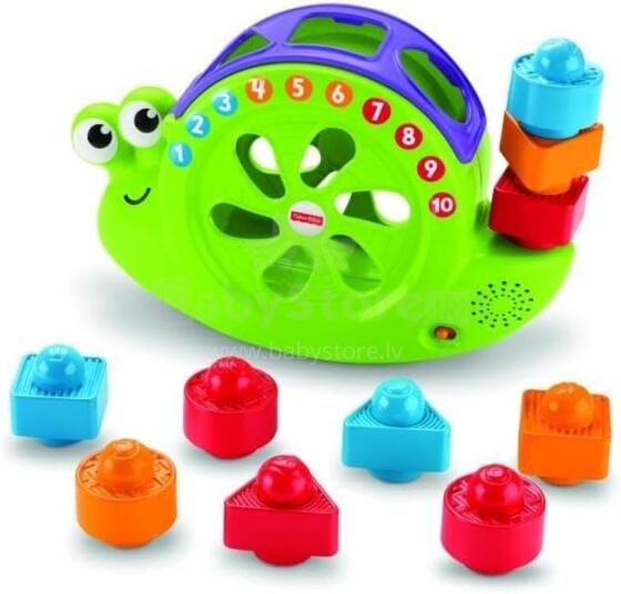 Fisher Price Snail Shape Sorter Art.FRB88 Развивающая игрушка Сортер Улитка