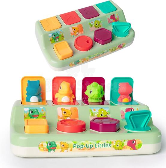 LZDMY Pop Up Baby Dinosaur Toy Art.237930 Развивающая игрушка Пианино Прятки