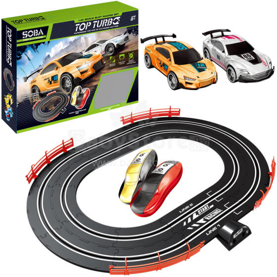 I-Toys Turbo Art.A-0072 Мини-гоночная трасса 180см