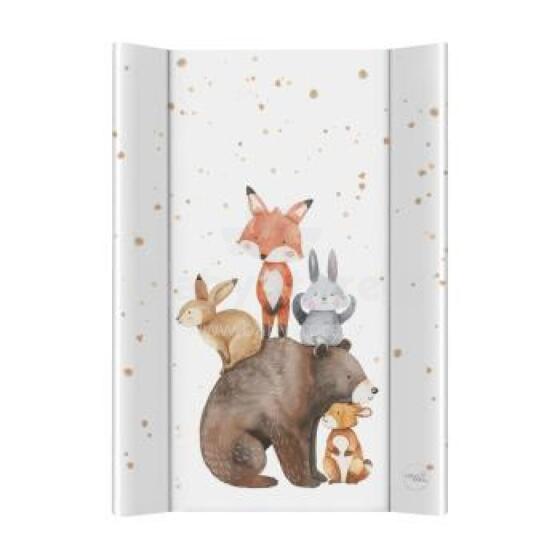CEBA 102-000-783 Soft profiled changing mat short 50x70 Basic Forest Friends