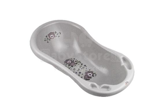 MALTEX Bathtub 100cm Teddy Bear Forest Gang gray