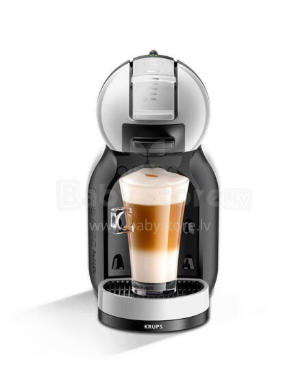Jaunums! KRUPS kapsulu kafijas automāts ar Nescafe®Dolce Gusto®Mini Me, pelēks/melns