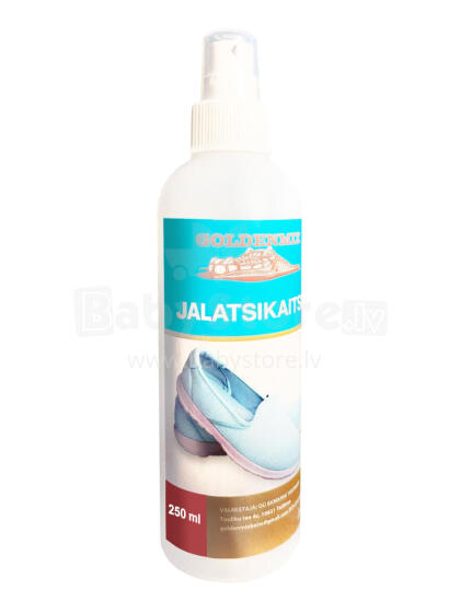 Goldenmix Shoe Protector Spray Art.238072   Эффективный защитный спрей для замши, нубука и текстильных поверхностей. (Golden Mix) 250ml