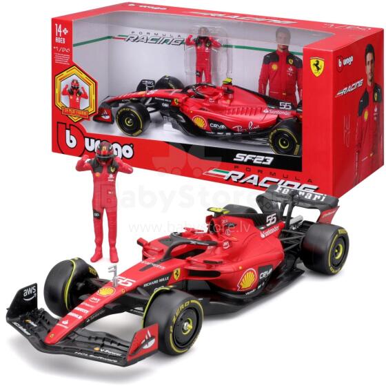 AUTO BBURAGO FERRARI RACE FORMULA 1:24