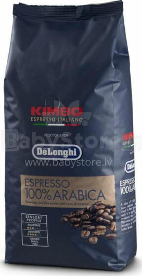 DeLonghi Kimbo kafijas pupiņas 1 kg