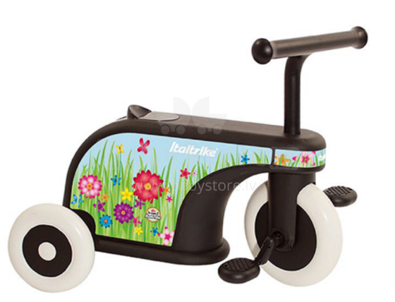 Italtrike La Cosa 2 Flowers 2 in 1 Art.238316   Детский трёхколёсный велосипед