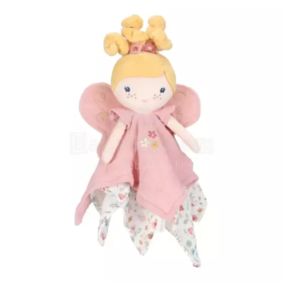 Little Dutch Cuddle Cloth Art.9029 Fairy Mila Мягкая погремушка из хлопка (100% натуральная)