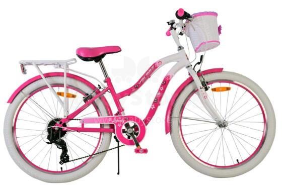 Jalgratas Lovely 24" roosa, 7 käiku