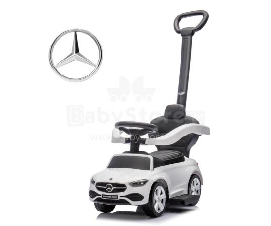 MILLY MALLY 6109 Vehicle with handle Mercedes C-Class Deluxe White