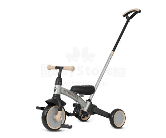 MILLY MALLY 6280 Stager 3in1 sudraba trīsritenis