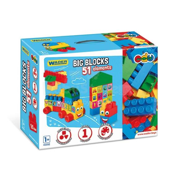 WADER 41592 Big Blocks kluči 51gab.
