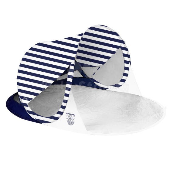 A self-folding beach tent Spokey STRATUS