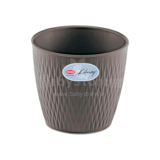 Flower pot Liberty &Oslash;20x19cm grey
