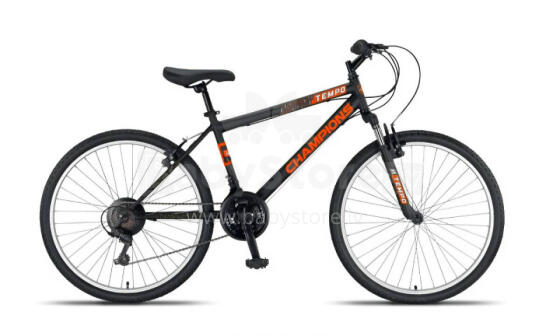 Kalnu velosipēds Champions 26 Tempo (TMP.2603) melns/orange