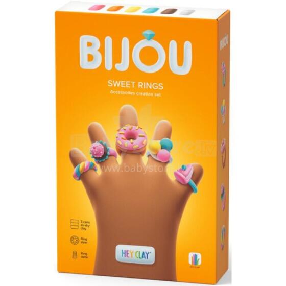 HEY CLAY HCL31002CEE Bijou Sweet Rings Figure + AKC 3 PACK