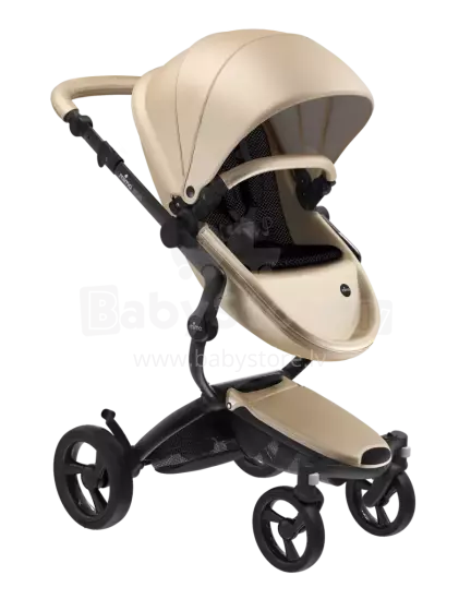 Mima Xari Max Art.238758 Champagne Эксклюзивный комплект  прогулочный блок и  шасси