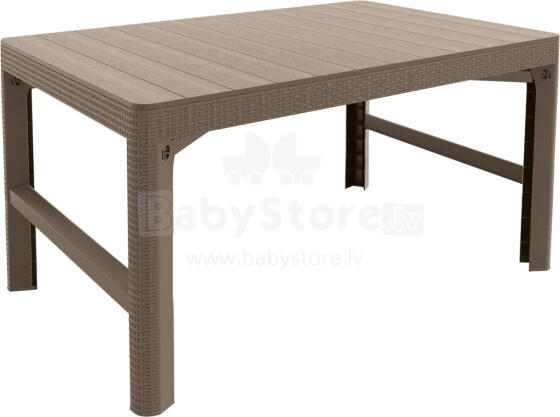 Dārza galds Lyon Rattan Table bēšs